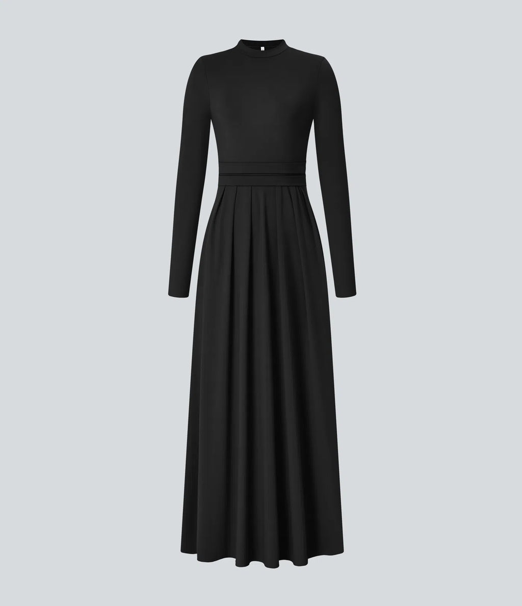 SOFIA™ - LONG SLEEVE MAXI CASUAL DRESS