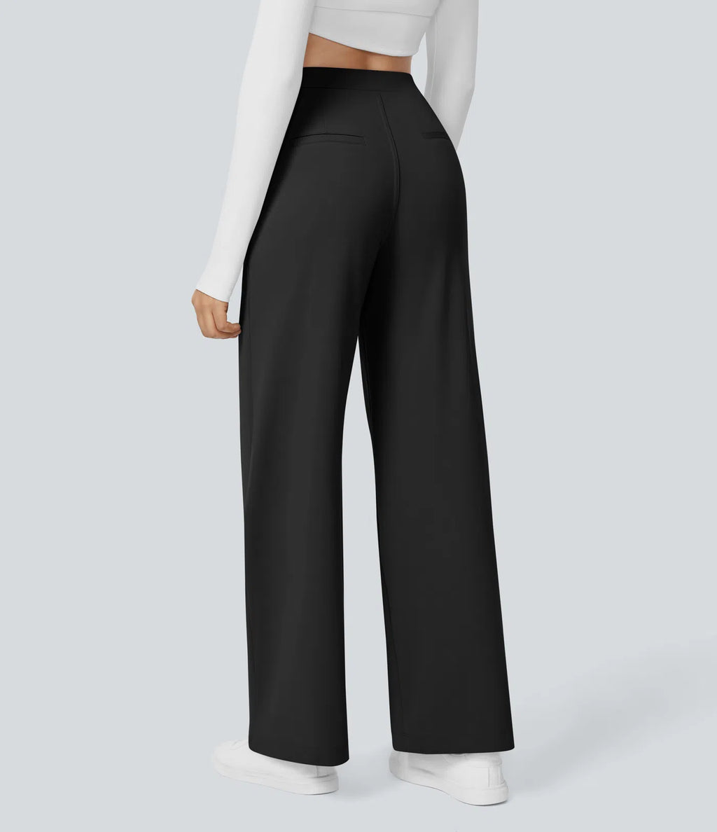 ALYSSA™ - HIGH WAISTED STRAIGHT LEG WORK PANTS