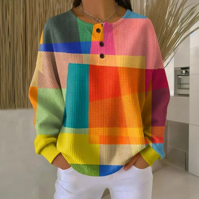 ALYSSA™ - COLORFUL VINTAGE SWEATSHIRT