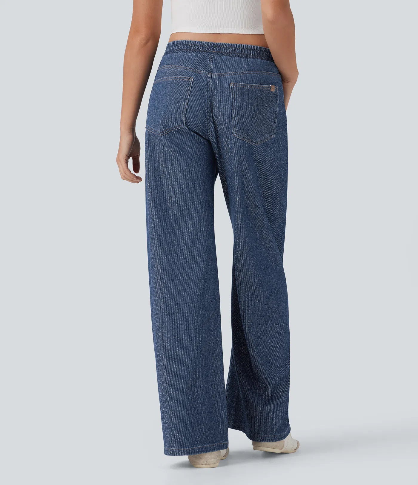 AMY™ - LOW RISE DRAWSTRING SWEATPANTS JEANS