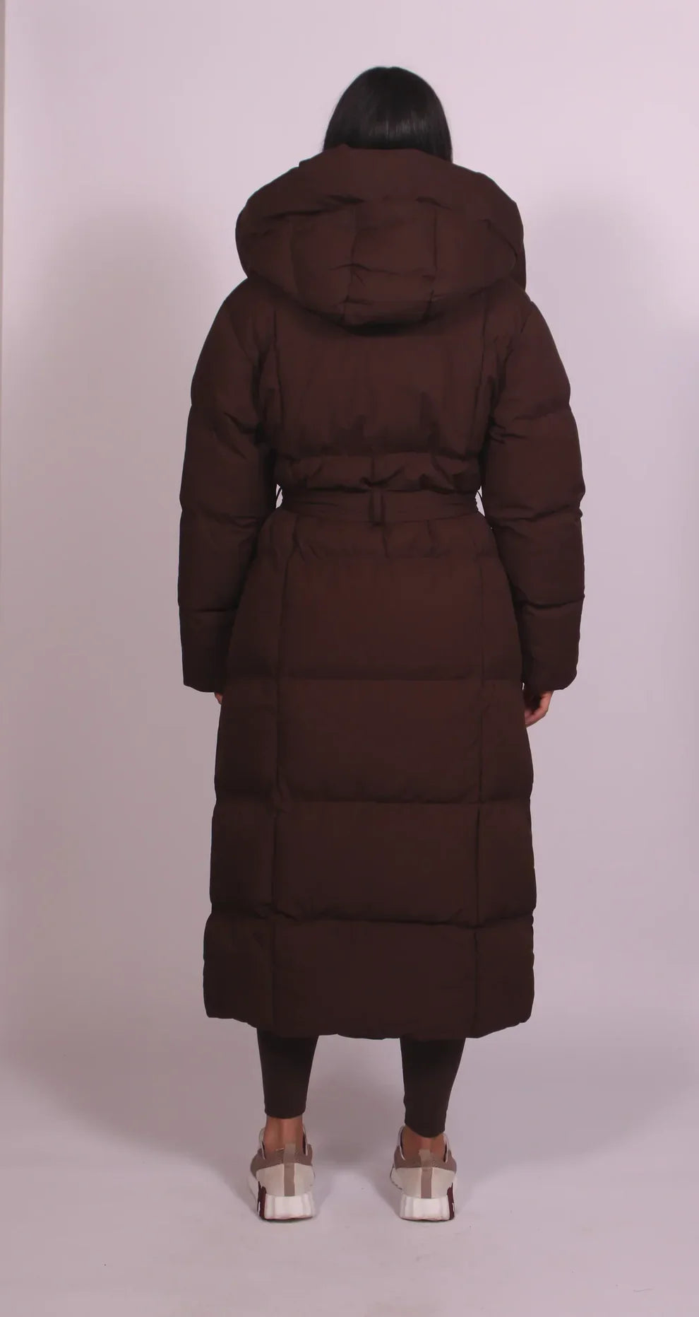 CARMEN™ - LONG BELTED PUFFER COAT