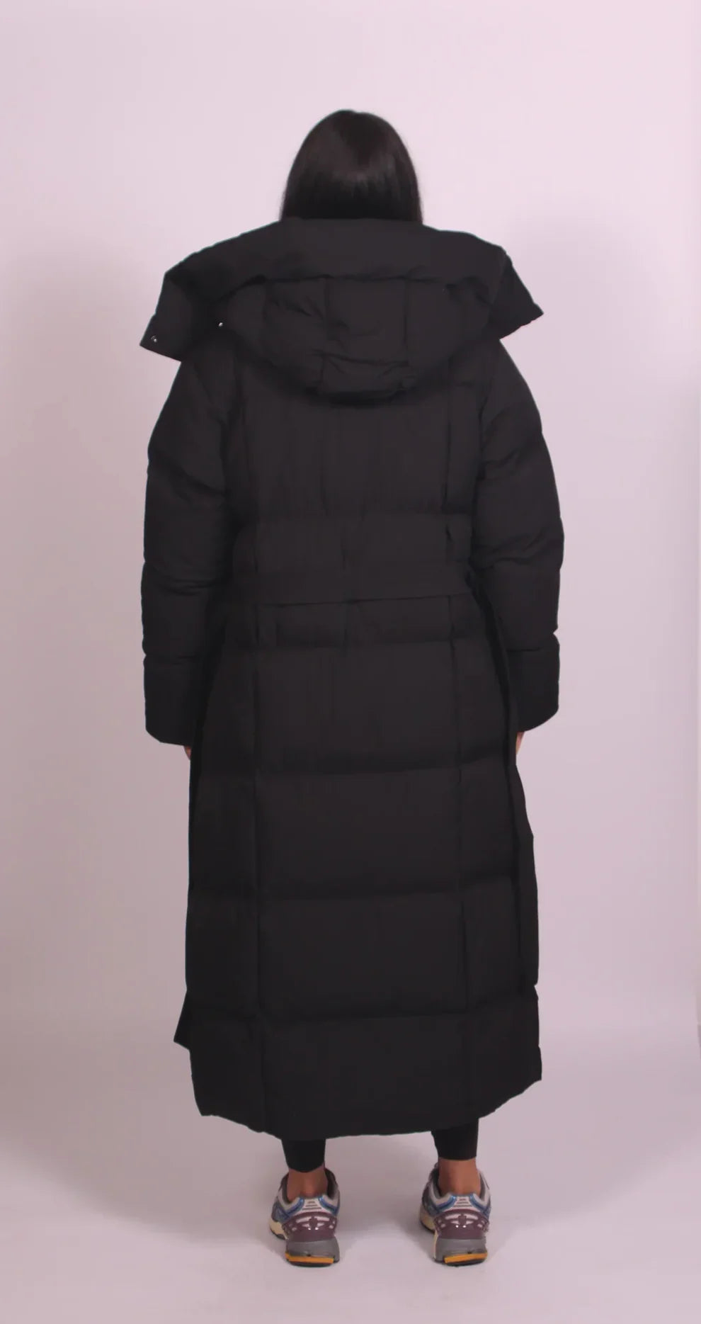 CARMEN™ - LONG BELTED PUFFER COAT